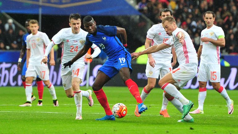 Названа дата товарищеского матча России с Францией