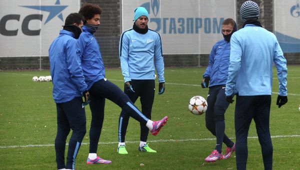 Третий сбор «Зенита» пройдет в Риме