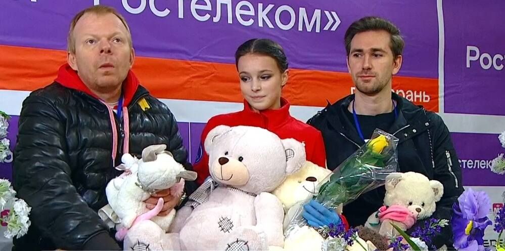 Щербакова выиграла короткую программу на первом этапе Кубка России