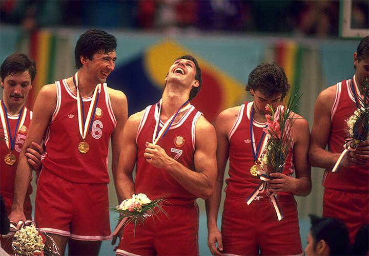Олимпийские чемпионы-88 встретились в Вильнюсе