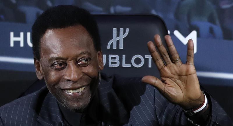 Пеле выписали из больницы Пеле выписали из больницы