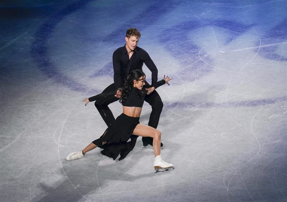 Чок и Бейтс: мировой рекорд в ритм-танцах по фигурному катанию