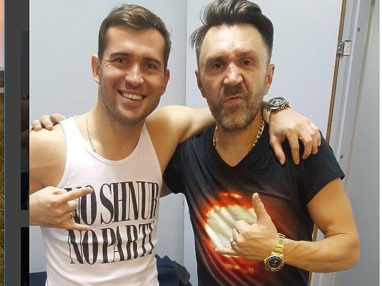 Александр Кержаков и Сергей Шнуров