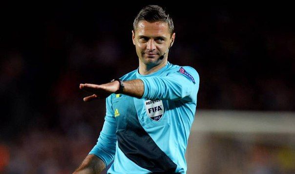 Дамир Скомина рассудит матч Россия ─ Словакия