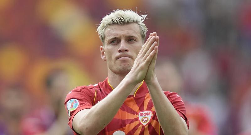 ЦСКА интересуется защитником сборной Северной Македонии, который забил гол Украине на Евро ЦСКА интересуется защитником сборной Северной Македонии, который забил гол Украине на Евро