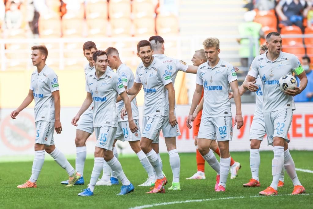 Даниил Шамкин в последней на данный момент игре за «Зенит»