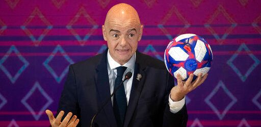 Инфантино рассказал, что хочет собрать один млрд долларов на развитие Африки