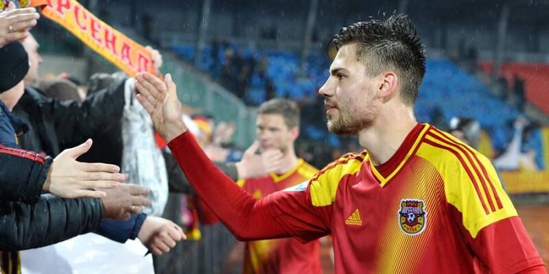 Максим Беляев: После гола я почти каждую минуту смотрел на табло, хотел, чтобы время бежало быстрее