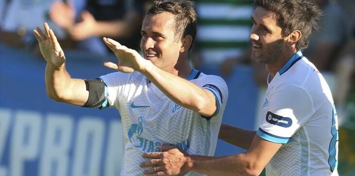 «Зенит» забивает по четыре