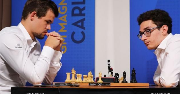 Карлсен обыграл Каруану, защитив титул чемпиона мира