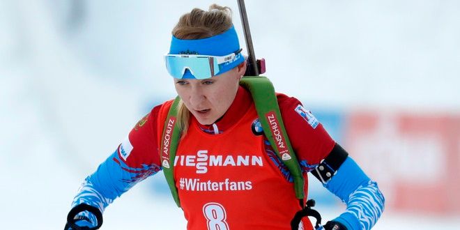 Буртасова не вошла в состав сборной России на этап Кубка мира