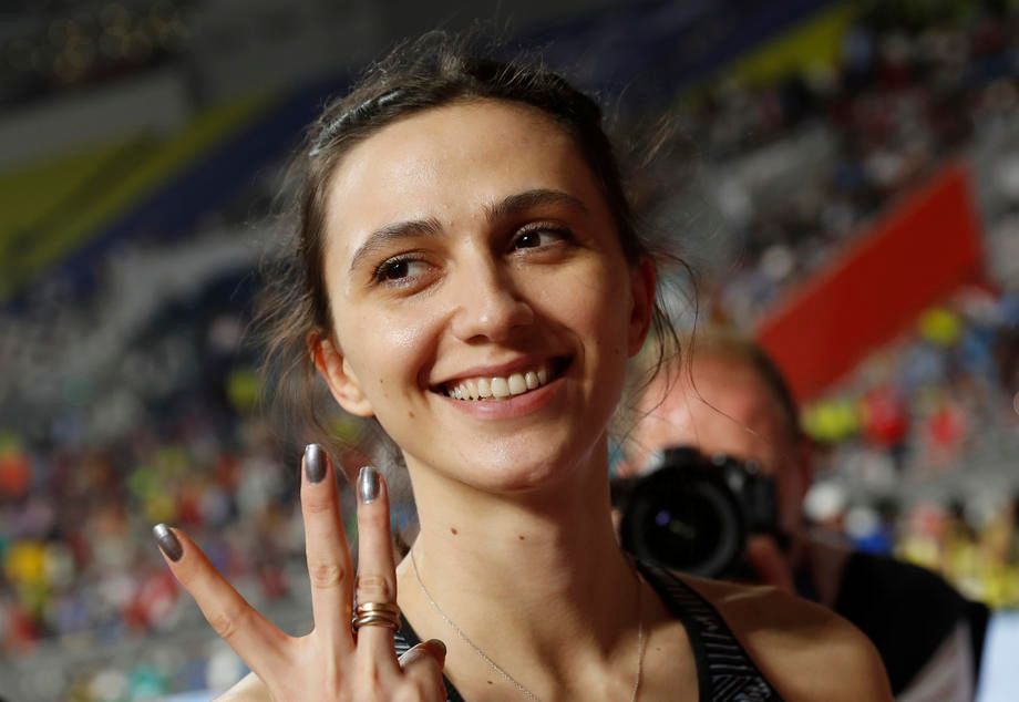 Олимпийская чемпионка Мария Ласицкене выиграла чемпионат России по легкой атлетике