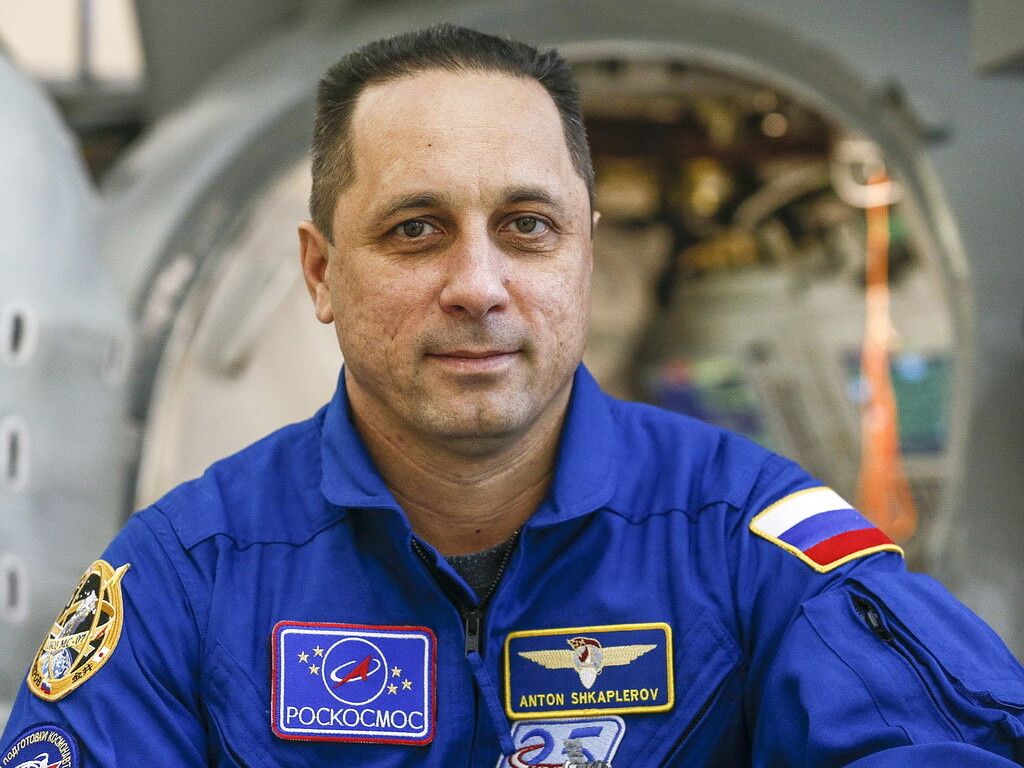 Космонавт Антон Шкаплеров