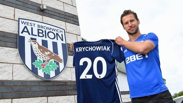 Гжежож Крыховяк перебрался в «Вест Бромвич»