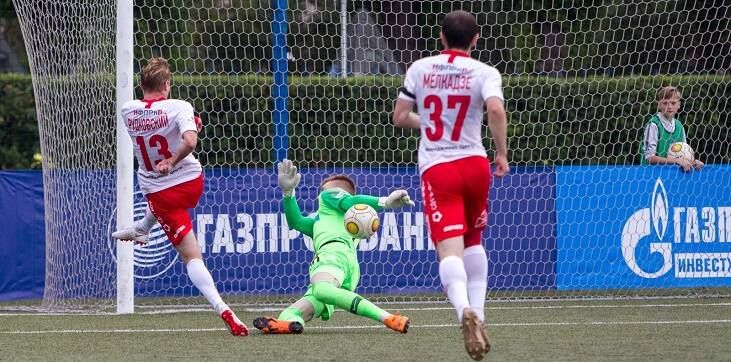 Нападающий «Спартака»-2 Георгий Мелкадзе: Молодым приятно, что Каррера регулярно подтягивает их в первую команду