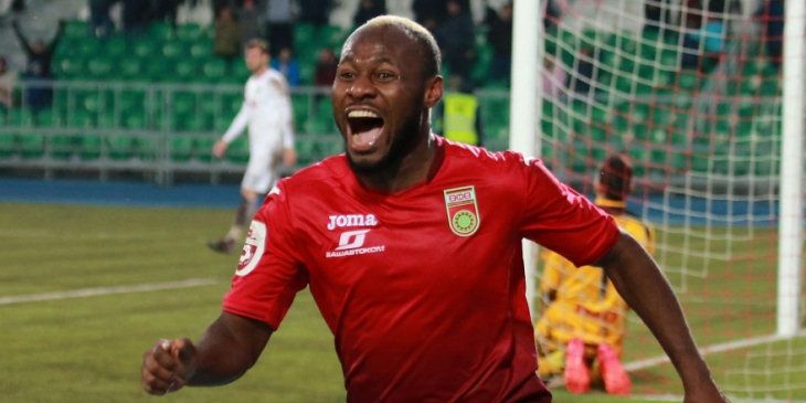 «Динамо» арендовало форварда «Уфы» Игбуна