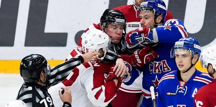 СКА одержал десятую победу подряд СКА одержал десятую победу подряд