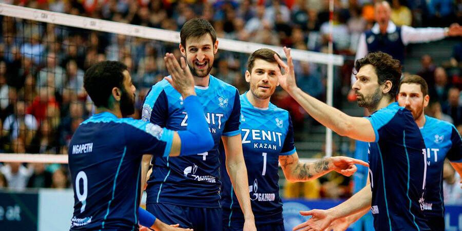 «Зенит Казань» одержал первую победу на клубном чемпионате мира по волейболу