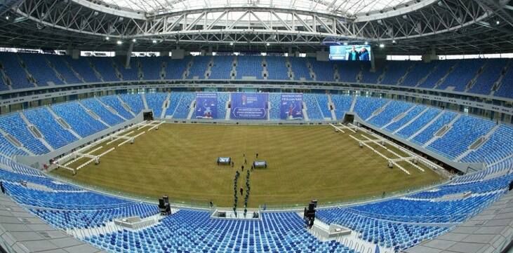 В четверг «Зенит» проведет первую тренировку на стадионе «Санкт-Петербург»