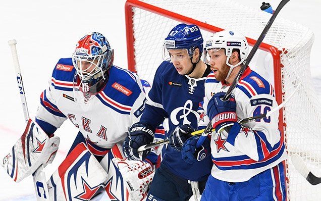 СКА обыграл «Динамо» в Москве, Хелльберг отразил 22 броска