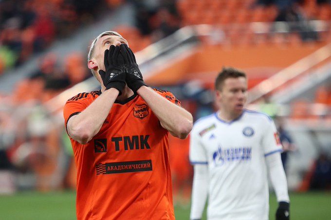 «Оренбург» победил «Урал» в гостях в отсутствии основного форварда