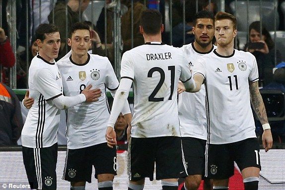 Германия обыграла Украину