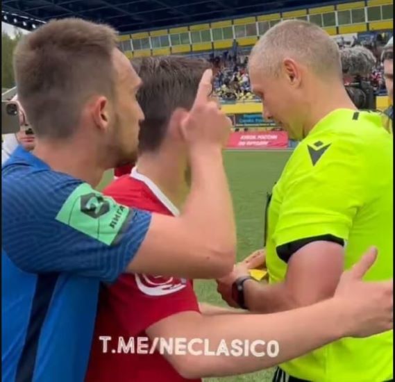 В РФС считают неприемлемыми оскорбления арбитра со стороны игрока «Твери»