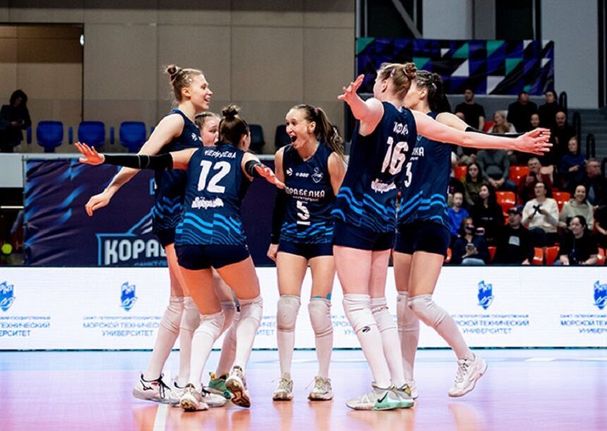 Петербургская женская команда «Корабелка» вышла в Суперлигу