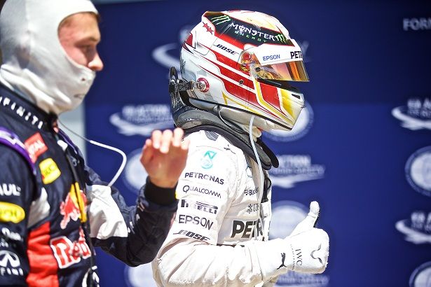 Хэмилтон выиграл «поул» в Мексике, Росберг второй, а Квят — 18-й