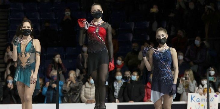 Кто лучшая фигуристка России: Трусова, Валиева или Щербакова?