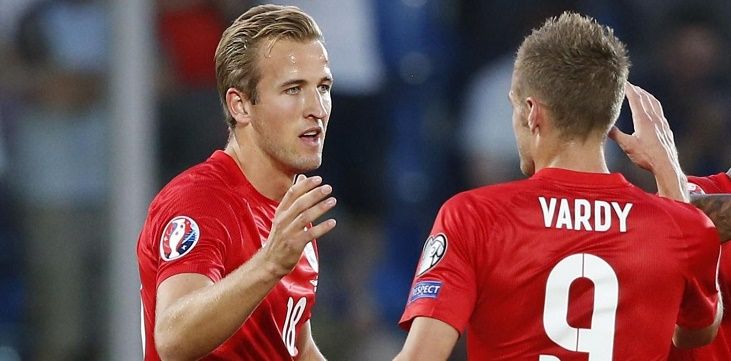 Источник: Кейн и Варди выйдут в атаке против сборной России, Англия может сыграть по схеме 3-5-2