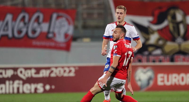 Полузащитник «Динамо» Фомин покинул сборную России из-за травмы