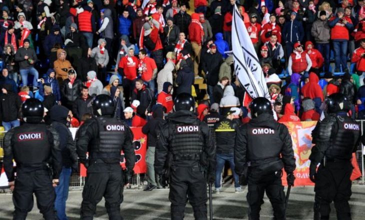 Фанатов «Спартака» задерживали, потому что они хотели подраться с питерскими «ультрас»