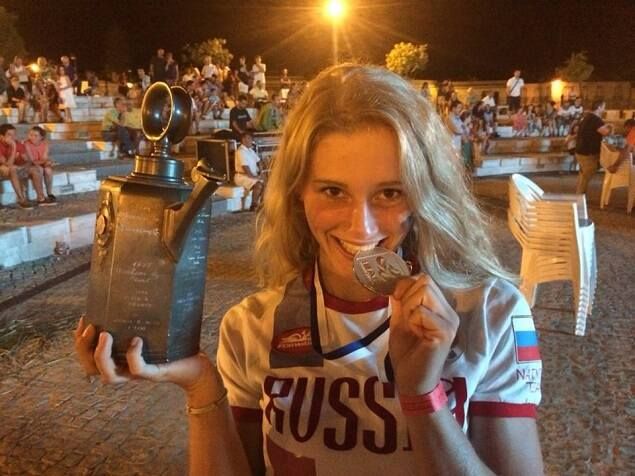 Стефания Елфутина завоевала первую олимпийскую медаль для России в парусном спорте
