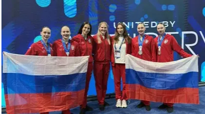 Российские синхронистки выиграли второе золото на Кубке мира в Китае