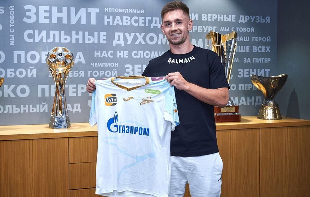 Горшков назвал переход в «Зенит» своей детской мечтой