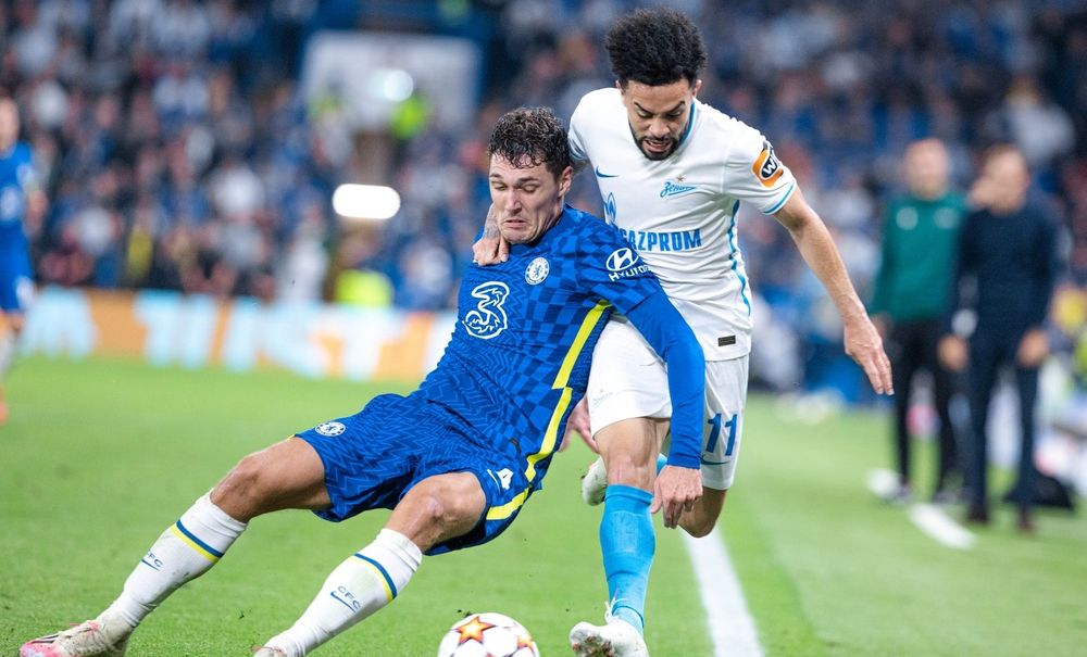 Зенит - Челси 2021 8 декабря