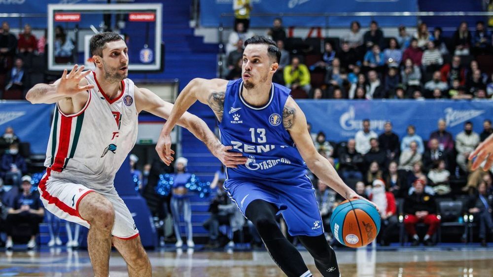 Изменено время начала матча Единой лиги ВТБ «Зенит» — «Локомотив-Кубань»