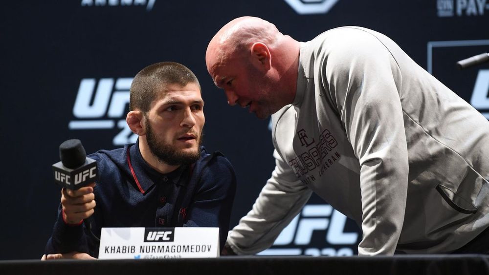Президент UFC попробует вернуть Хабиба перед боем Макгрегор – Порье