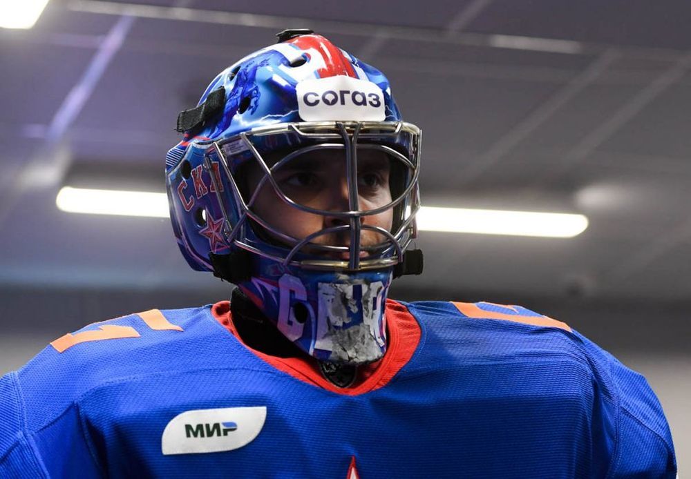 Молодой вратарь СКА Иванов встал в один ряд с Белошейкиным и Соколовым