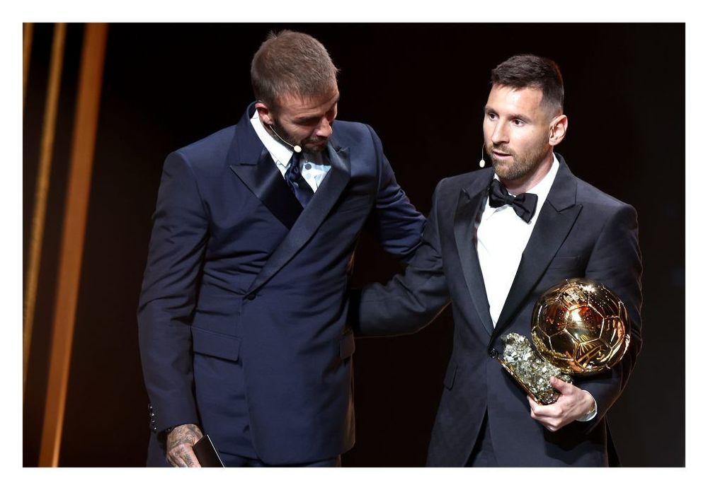 Бекхэм пообещал устроить вечеринку в честь Месси и его 8-го «Золотого мяча» Бекхэм пообещал устроить вечеринку в честь Месси и его 8-го «Золотого мяча»