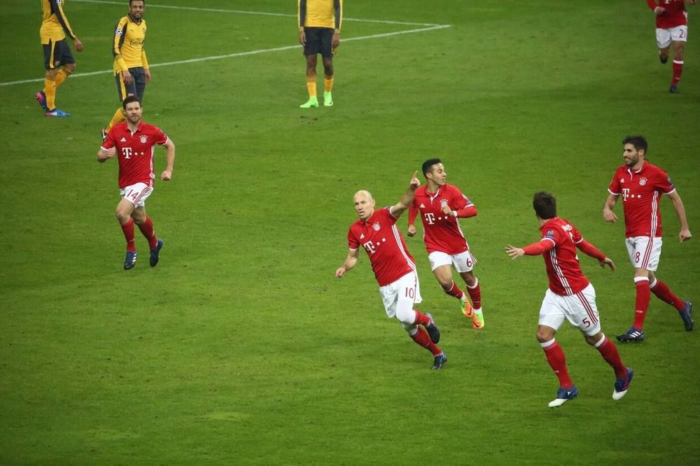 «Бавария» разгромила «Арсенал» во втором тайме