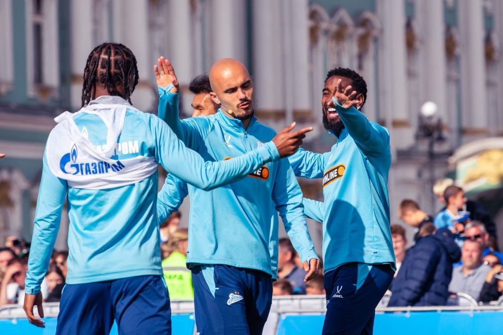 Дркушич: Был удивлен, сколько людей пришло на тренировку «Зенита» на Дворцовой площади