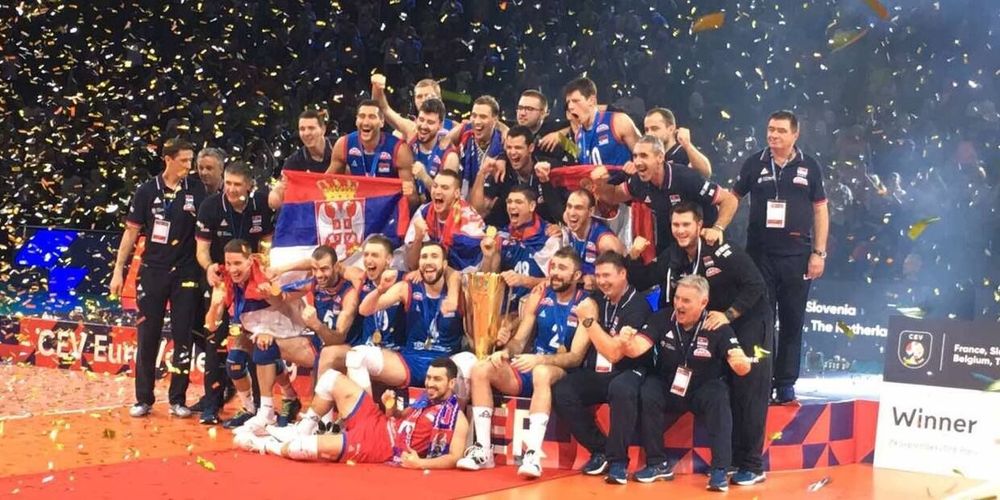 Сборная Сербии обыграла Словению и стала чемпионом Европы