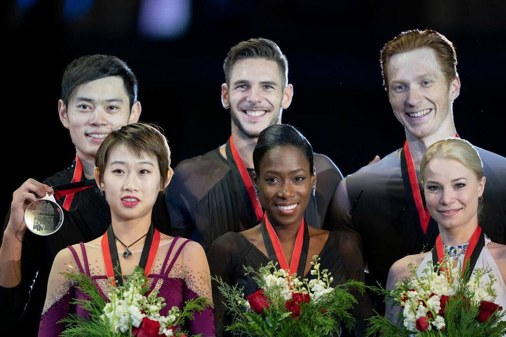 Подопечные Транькова попали на пьедестал финала Гран-при, но другой российский дуэт с него спустился