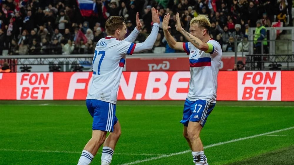 Результат товарищеского матча по футболу Россия – Куба – 8:0 