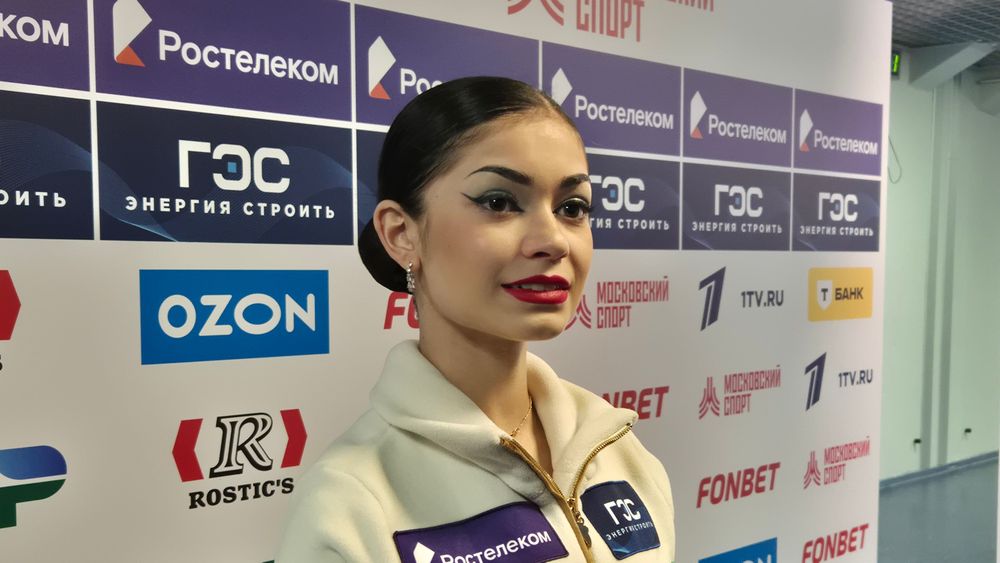 Петросян назвала причину падения с четверного тулупа на этапе Гран-при России
