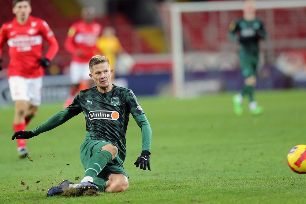 Защитник Егор Сорокин перешел из «Краснодара» в«Рубин»