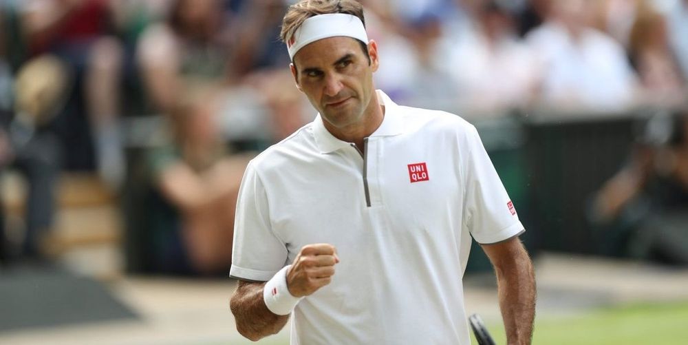 Федерер одержал 100-ю победу на Уимблдоне и в полуфинале встретится с Надалем