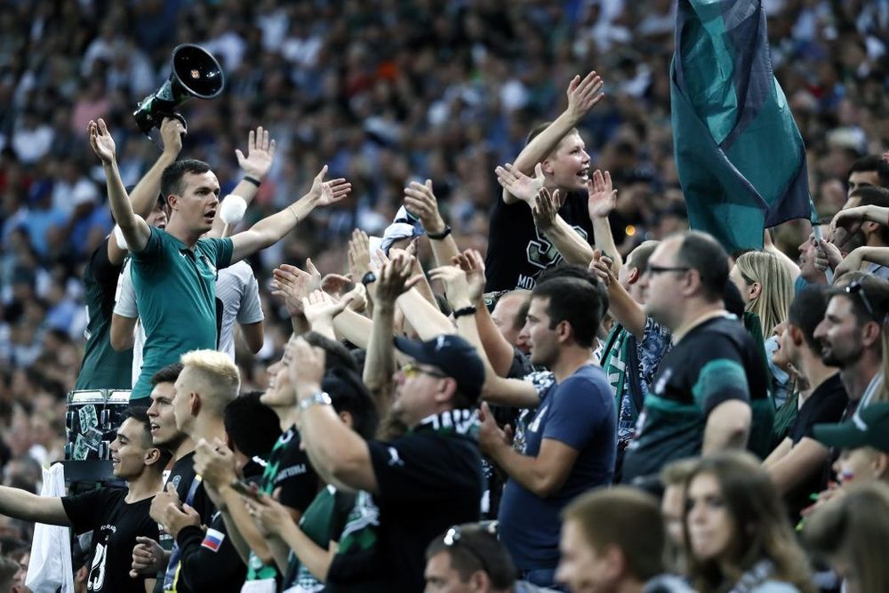 Матч «Динамо» – «Краснодар» посетили более 9600 зрителей